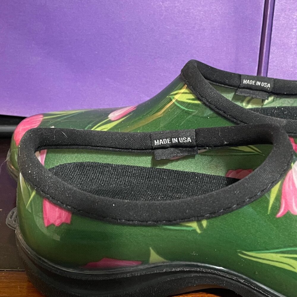 NEW Sloggers Tulips Waterproof Garden Shoe with Comfort Insole - Picture 3 of 5